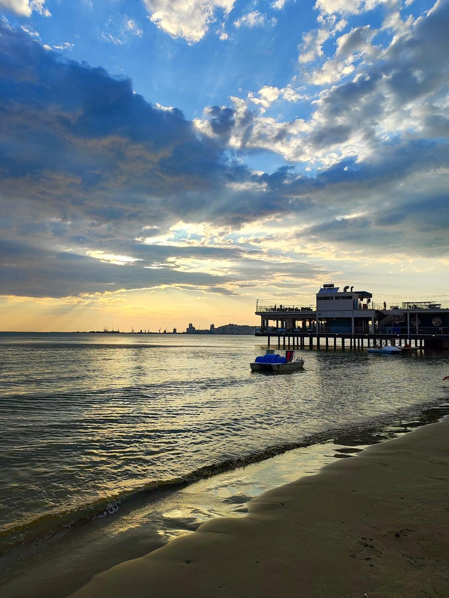 Sandy Blue Sea Dıraç Dış mekan fotoğraf